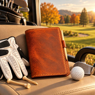 The Leather Yardage Book Cover: A Fall Golf Season Upgrade Worth Making