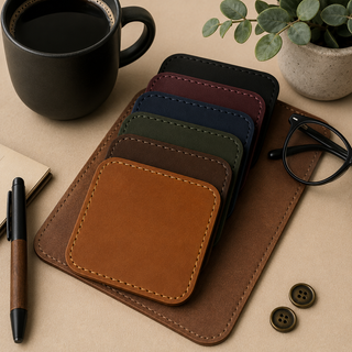 Leather Coaster Sets