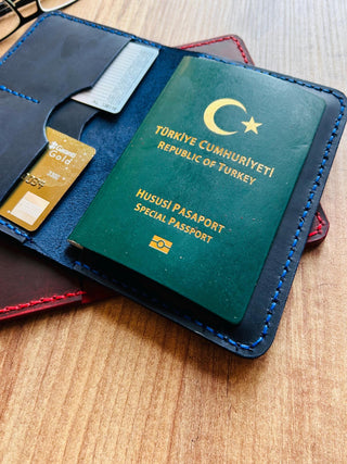 Leather Passport Holder