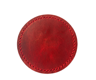 Leather Coaster Set of 4 – Personalized, Handmade Gift