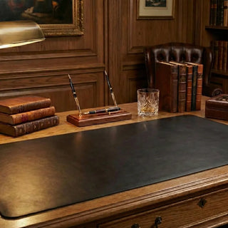 Leather Desk Mat – Custom Size, Personalized