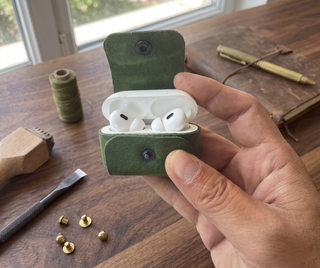 Leather AirPods Case – Handmade, Personalized, All Gens
