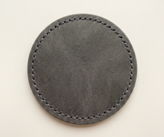 Leather Coaster Set of 4 – Personalized, Handmade Gift