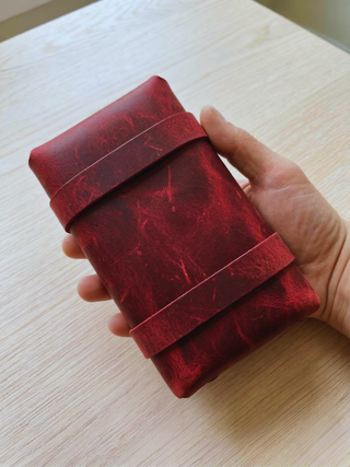 Edc Organizer Rustic Leather Mens Clutch Bag, Vintage Travel Organizer Gift For Him