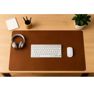 Leather Desk Mat – Custom Size, Personalized