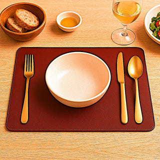 Leather Placemat For Dining Tables