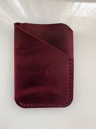Slim Leather Card Holder Wallet