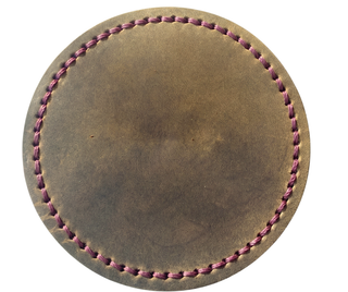 Leather Coaster Set of 4 – Personalized, Handmade Gift
