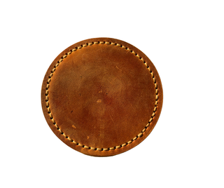 Leather Coaster Set of 4 – Personalized, Handmade Gift