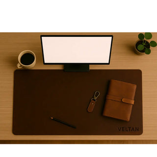 Leather Desk Mat – Custom Size, Personalized