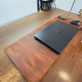 Leather Desk Mat – Custom Size, Personalized