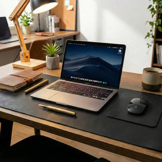 Leather Desk Mat – Custom Size, Personalized