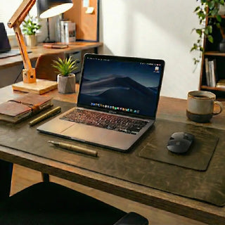 Leather Desk Mat – Custom Size, Personalized