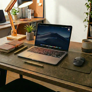 Leather Desk Mat – Custom Size, Personalized