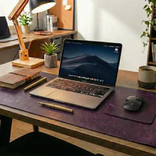 Leather Desk Mat – Custom Size, Personalized