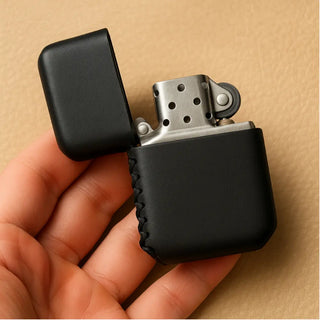 Leather Zippo Lighter Case | Personalized Gift