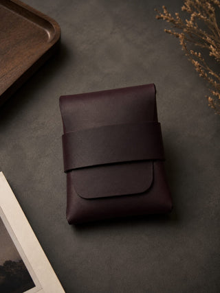 Leather Wallet, Handmade, Customizable Card Holder