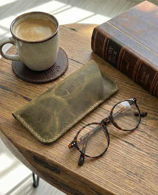 Leather Glasses Case