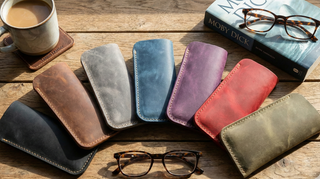 Leather Glasses Case