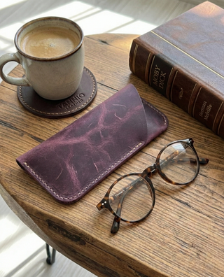 Leather Glasses Case