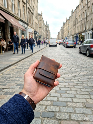 Leather Wallet, Handmade, Customizable Card Holder