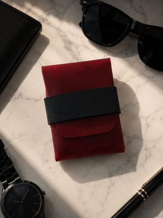 Leather Wallet, Handmade, Customizable Card Holder
