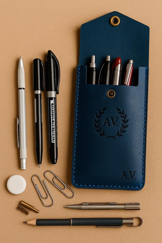 Leather Pencil Case