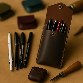 Leather Pencil Case