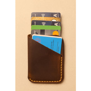 Slim Leather Card Holder Wallet