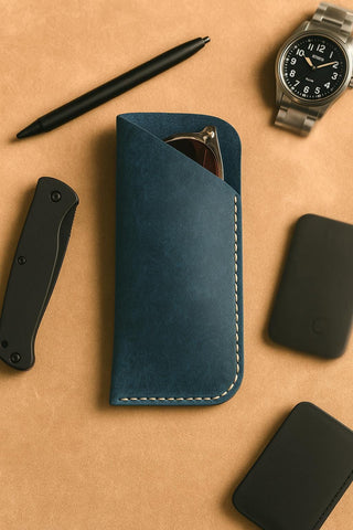 Leather Glasses Case