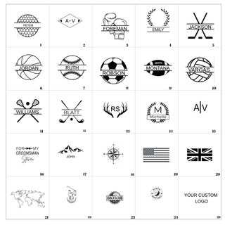 Handgefertigtes Untersetzer-Set aus Leder, 4er-Set